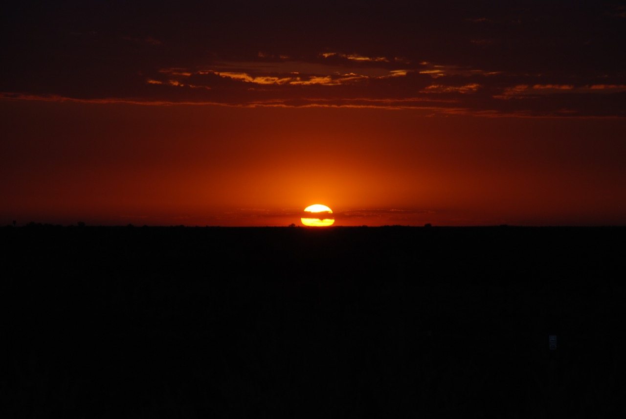 Sunset in the Outback, Australia