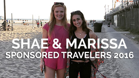 Sponsored Vegan Travelers - Shae & Marissa