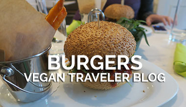 Vegan Travel Blog - Veggie Burgers