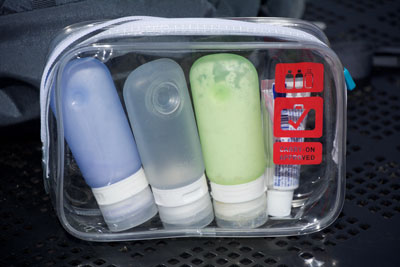 TSA Approved Re-usable Bag - Vegan Travel
