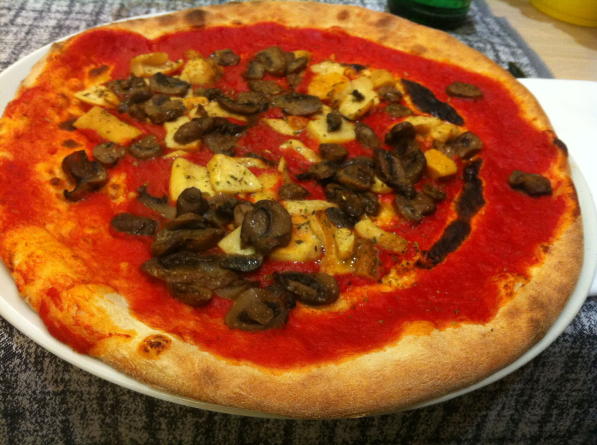 Vegan Travel Blog Italy - Pizza