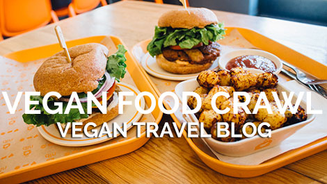 Vegan Traveler Blog - Vegan Food Crawl Portland - Vegan Travel