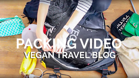 Vegan Traveler Blog - Packing Video - Vegan Travel