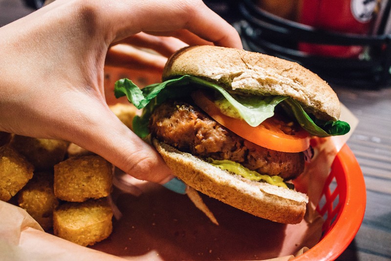 The Beyond Meat Burger Bar Vegan Traveller Reviews Vegantravel Com