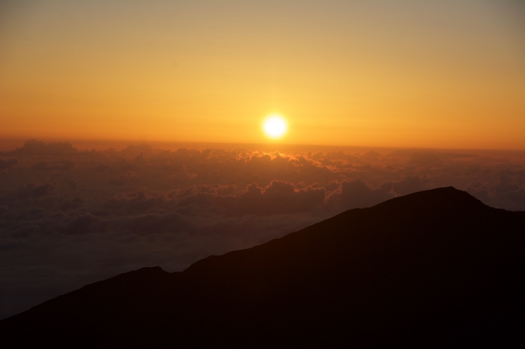 2016:05:30 Maui Hawaii AMM VeganTravel Haleakala National Park Sunrise