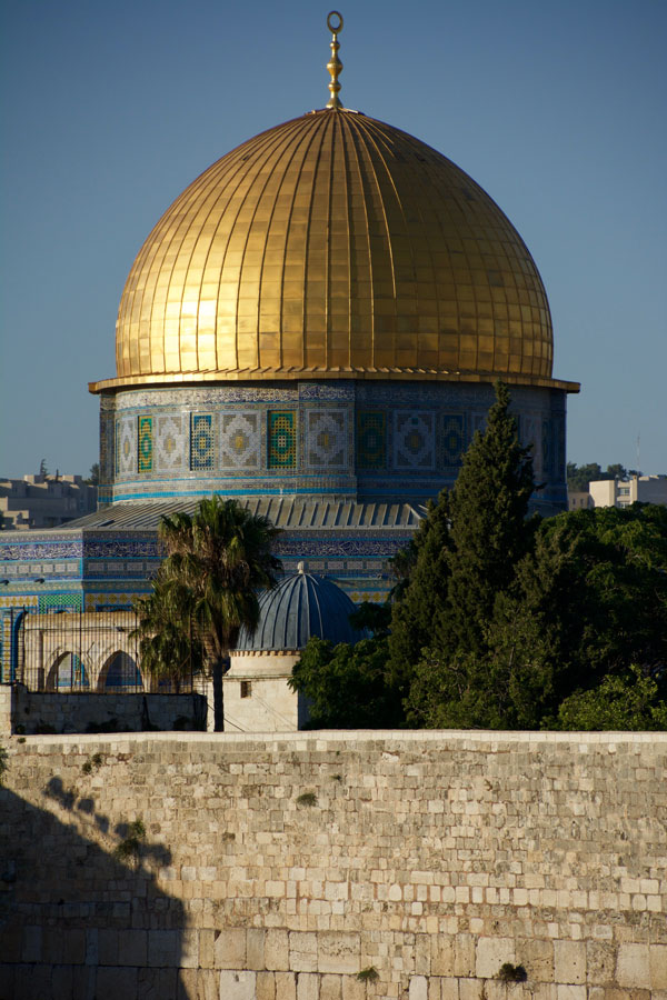 Al Aqsa Mosque - Dome of the Rock in Old City of Jerusalem