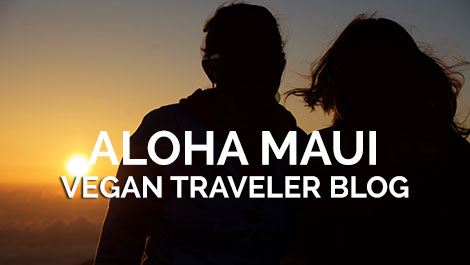 Vegan Traveler Blog - Aloha Maui - Vegan Travel