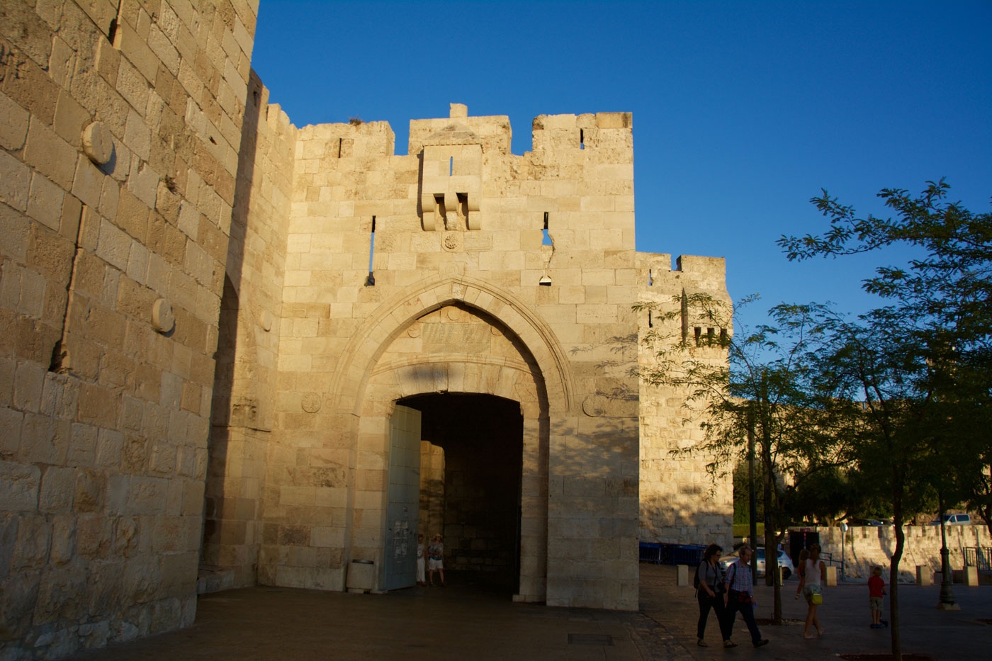 Jaffa Gate entrance to Jerusalem’s Old City