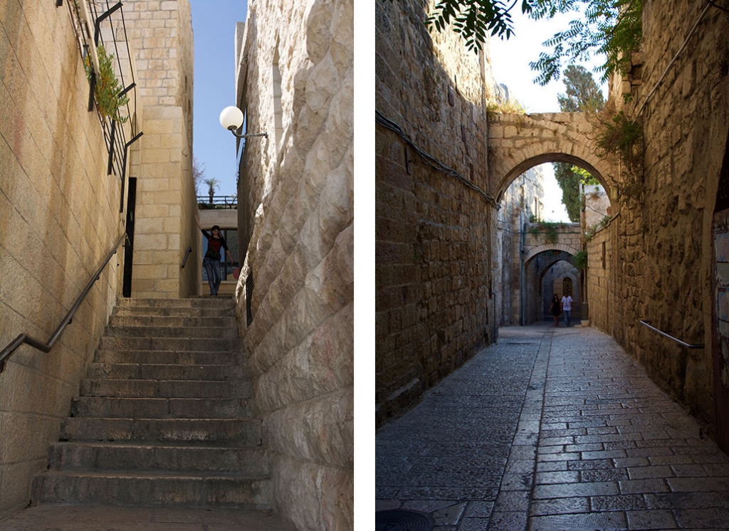 Jerusalem Old City Streets - Vegan Travel