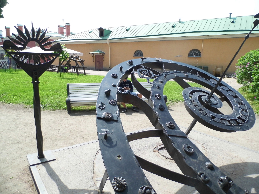 Sun Dial at Peter and Paul Fortress