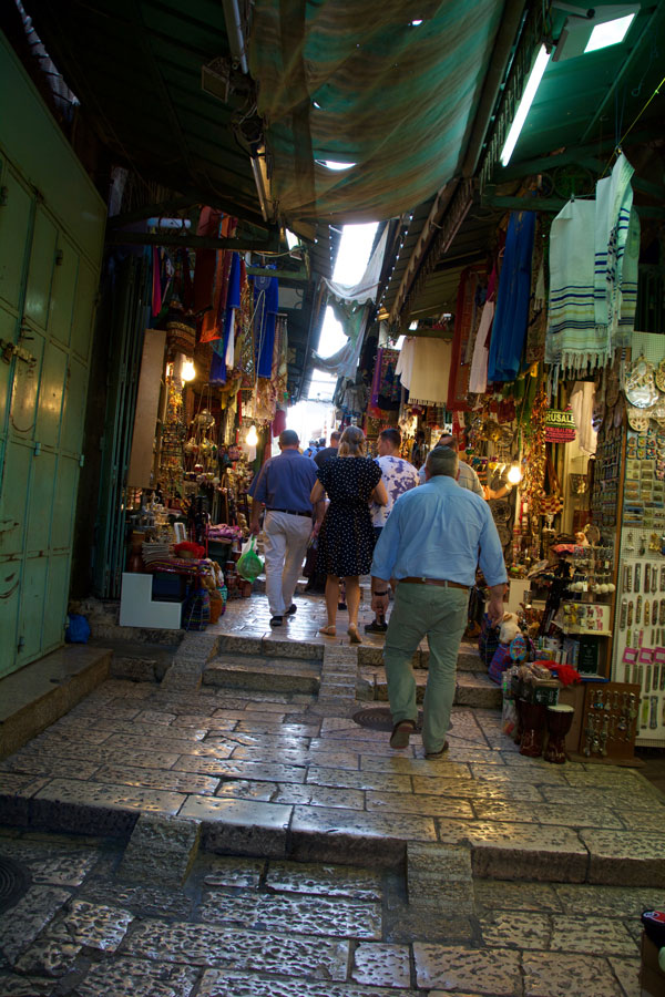 Souk in the Old City of Jerusalem