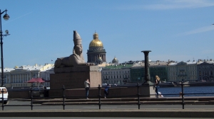 Sphinxes at the Neva River