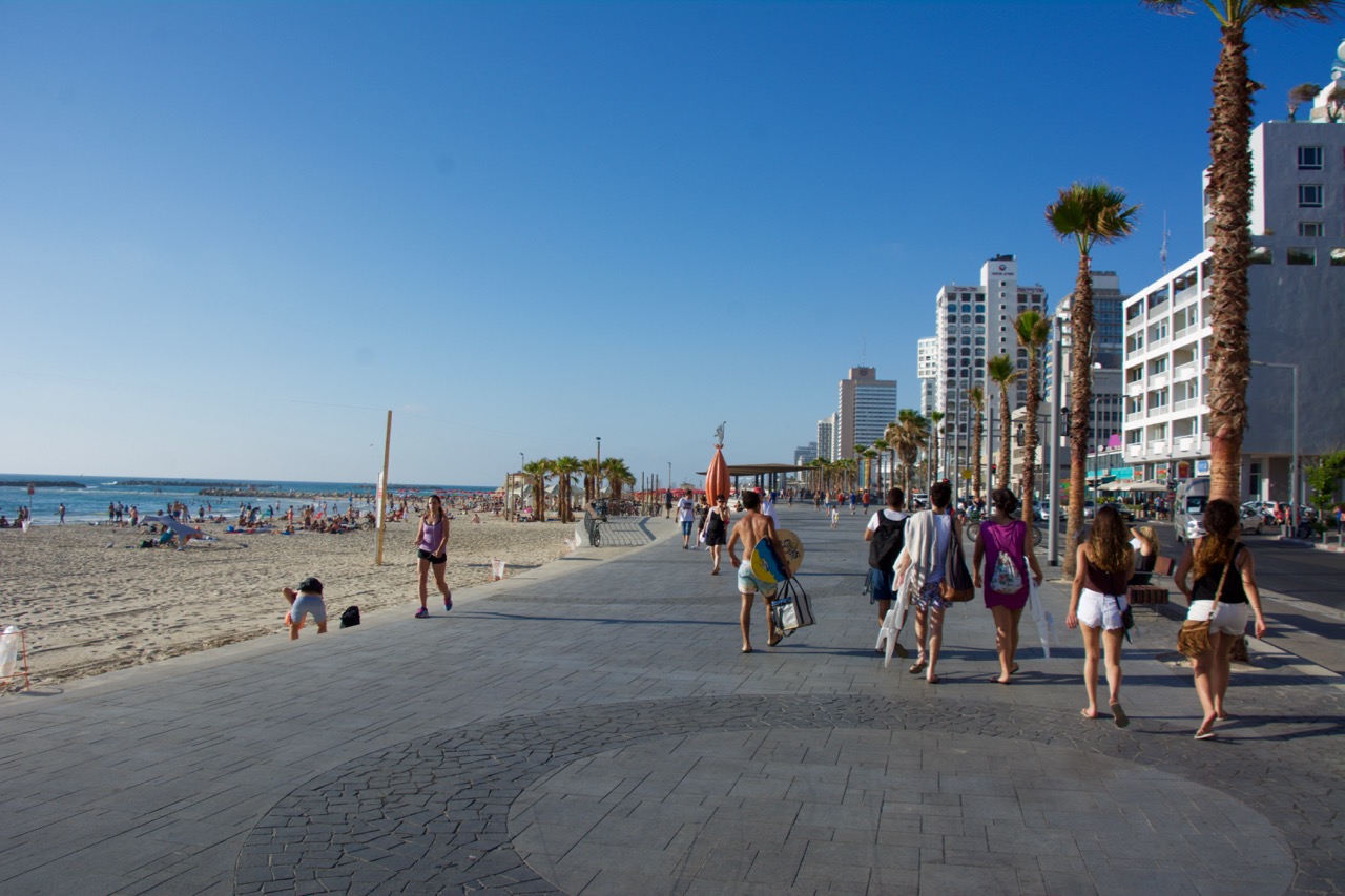 Tel Aviv Beach Walk Way