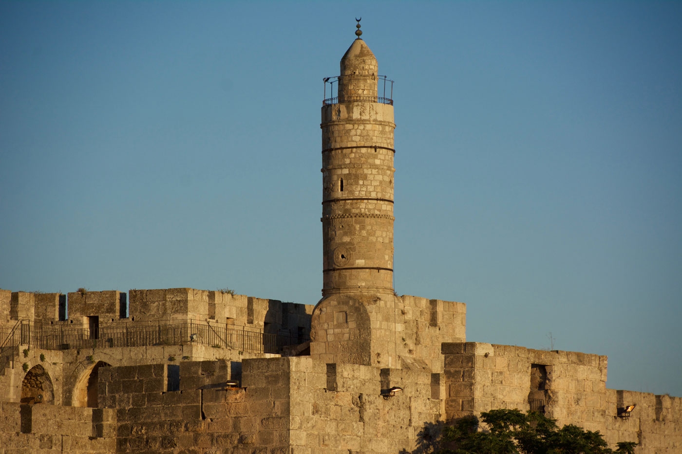 Tower of David – also called Jerusalem Citadel – view from Jaffa Gate