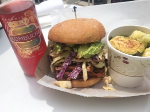 I was impressed by the Jackfruit! I always get the hamburgers or nachos when I am at Uptons- glad I stepped out of my Comfort Food zone! ;)