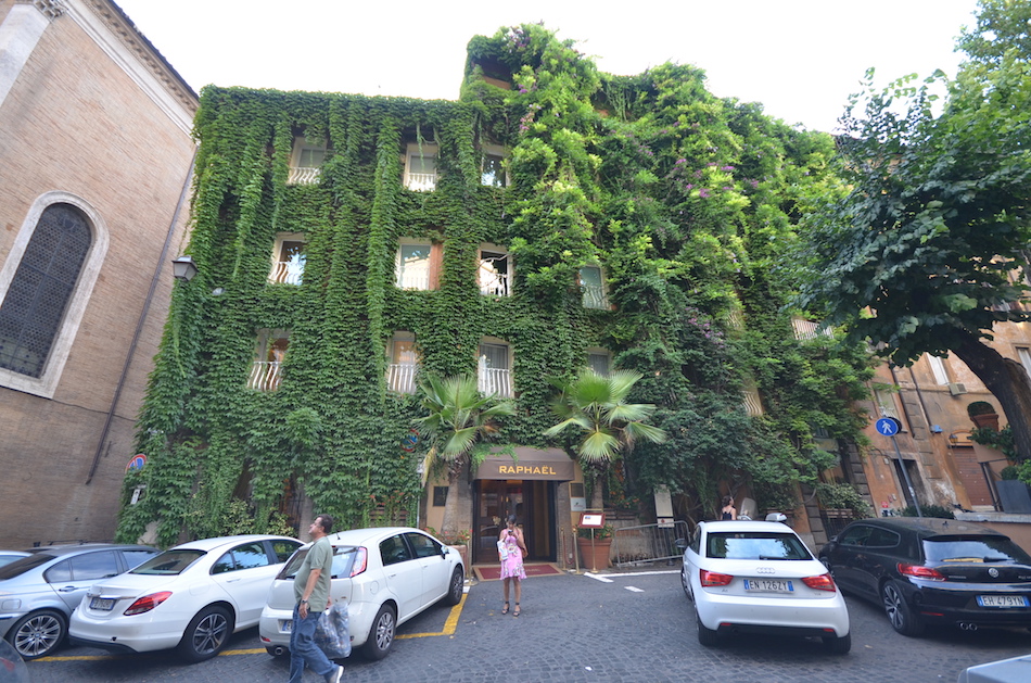 Raphael Hotel in Rome, Italy