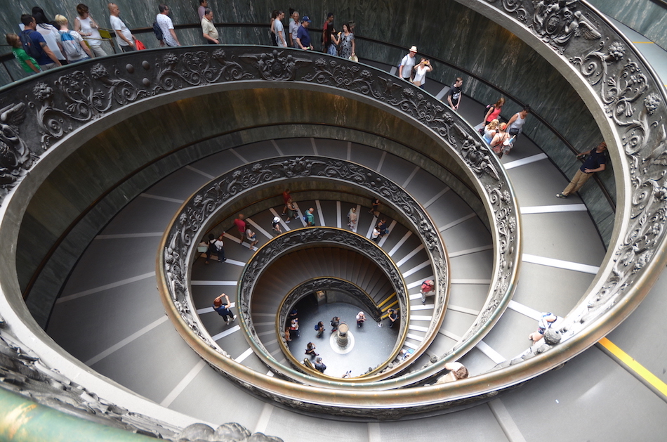 The Double Helix Staircase