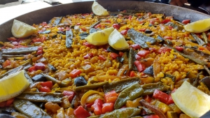 Valencian Vegetable Paella