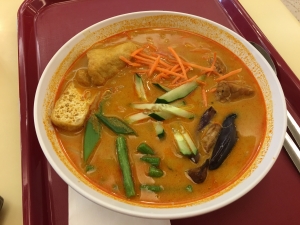 Delicious spicy veggie broth/soup