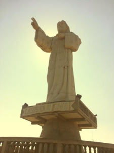 The famous Jesus Statue of SJDS