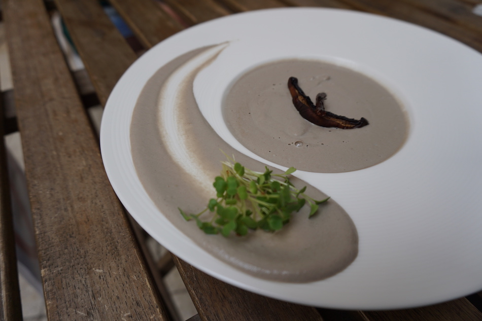 Raw Mushroom Soup