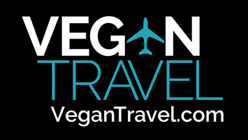 VeganTravel Logo with URL