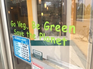 Go Veg, Be Green, Save the Planet!!!