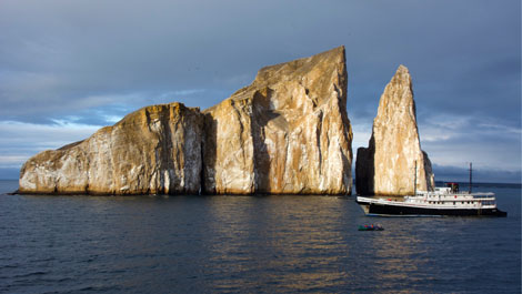 León Dormido, Galápagos