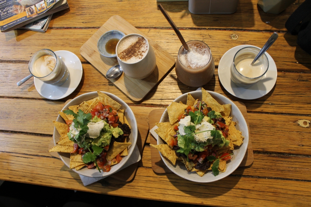 Nachos at Wombat Cafe