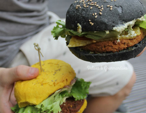 Flower Burger in Milan, Italy