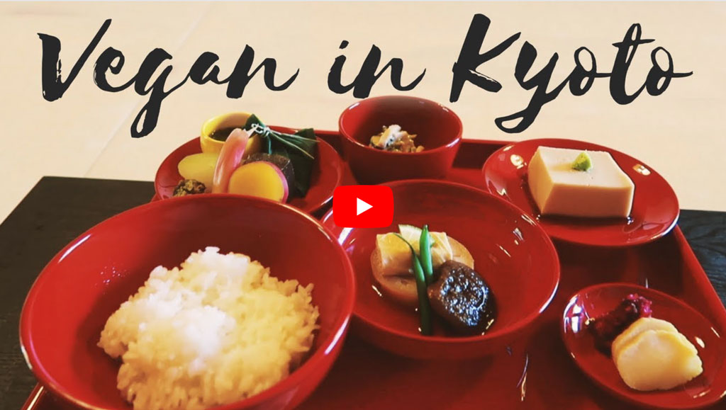 Vegan Food in Kyoto, Japan Vegan Traveler Vlog on
