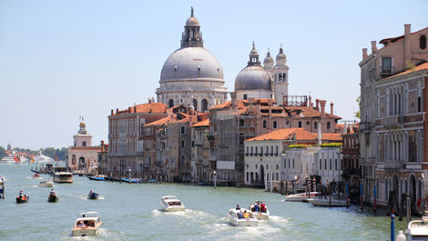 Grand Canal in Venice, Italy