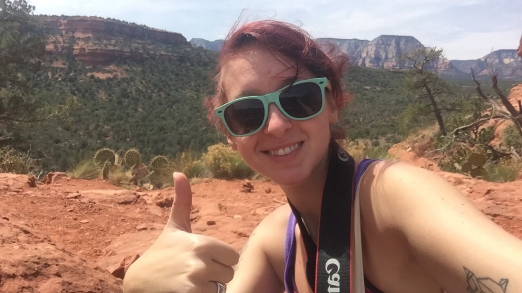 Hiking Alone in Sedona Arizona