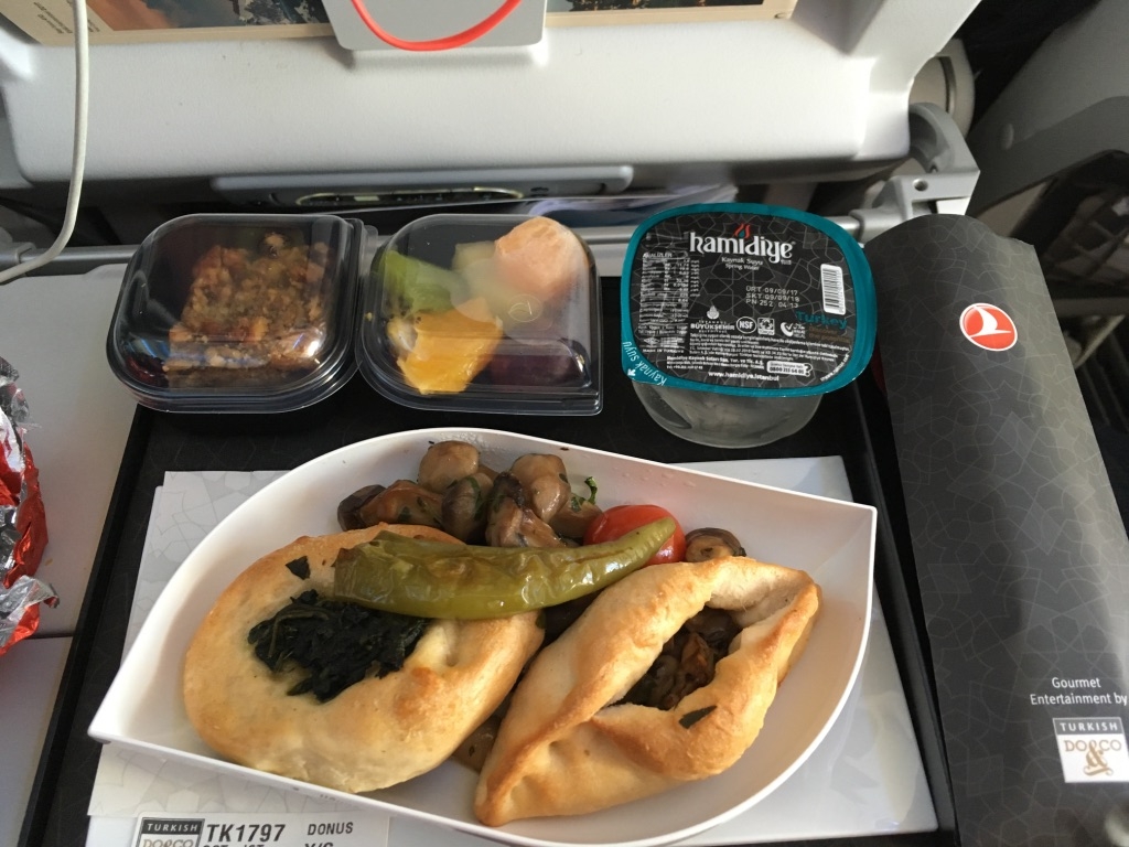 Vegan Meal on Turkish Airways