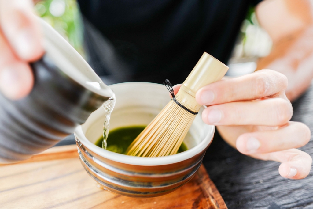 Matcha tea at Matcha Cafe Canggu Bali