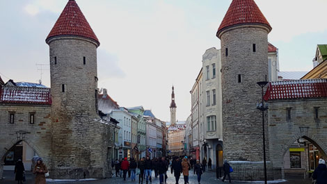 Tallinn, Estonia, towers