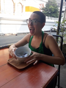 An empty bowl is all you are left with when eating soup this good