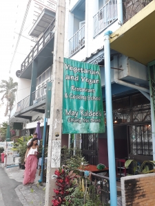 Front of May Kaidee's Thai cooking school, Chang Mai