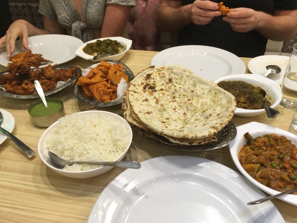 ASMI's vegan Indian food