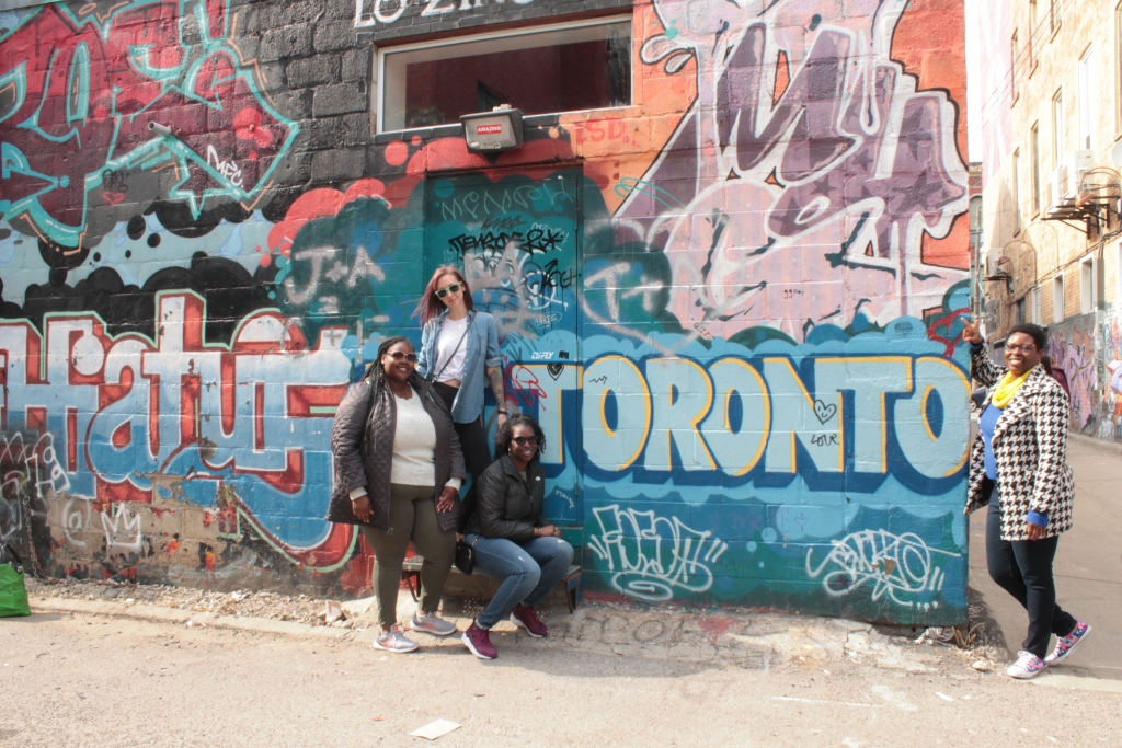 Graffiti Alley in Toronto