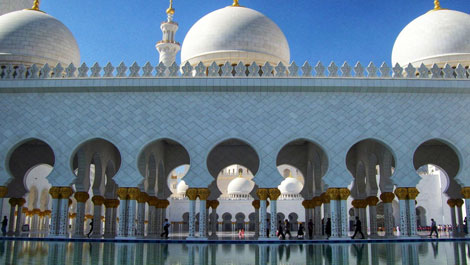 Grand Mosque Abu Dhabi UAE