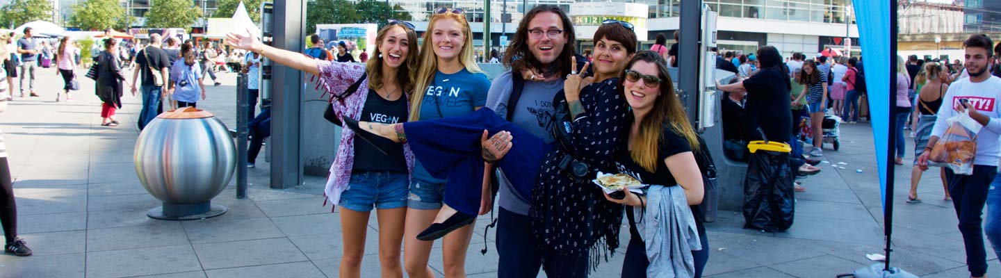 Vegan Travel in Alexanderplatz Berlin