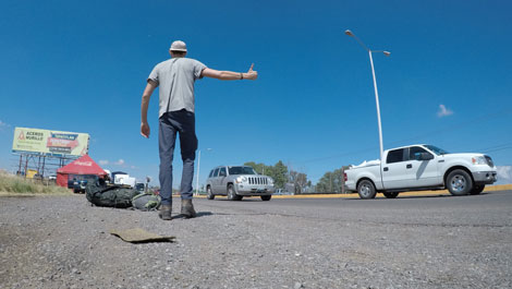 Hitchhiking in South America