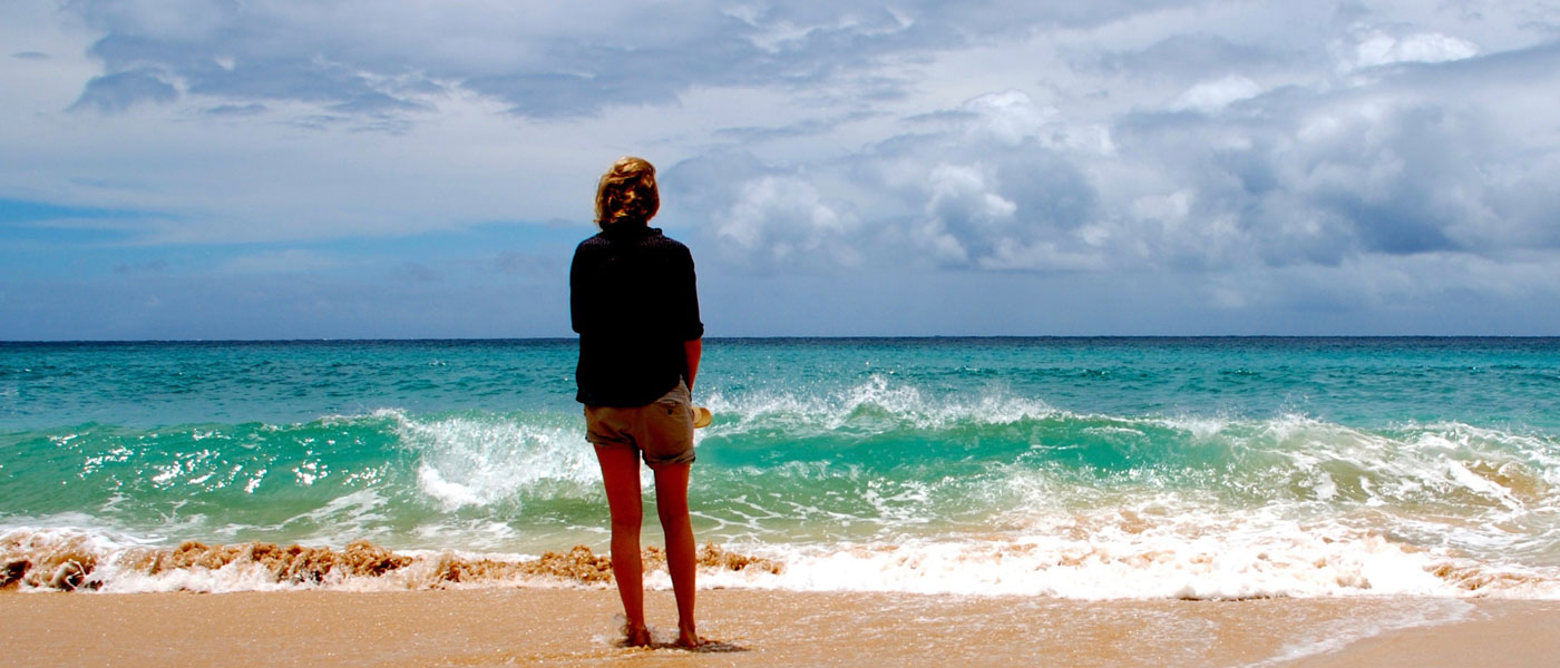 About VeganTravel on Kauai Beach