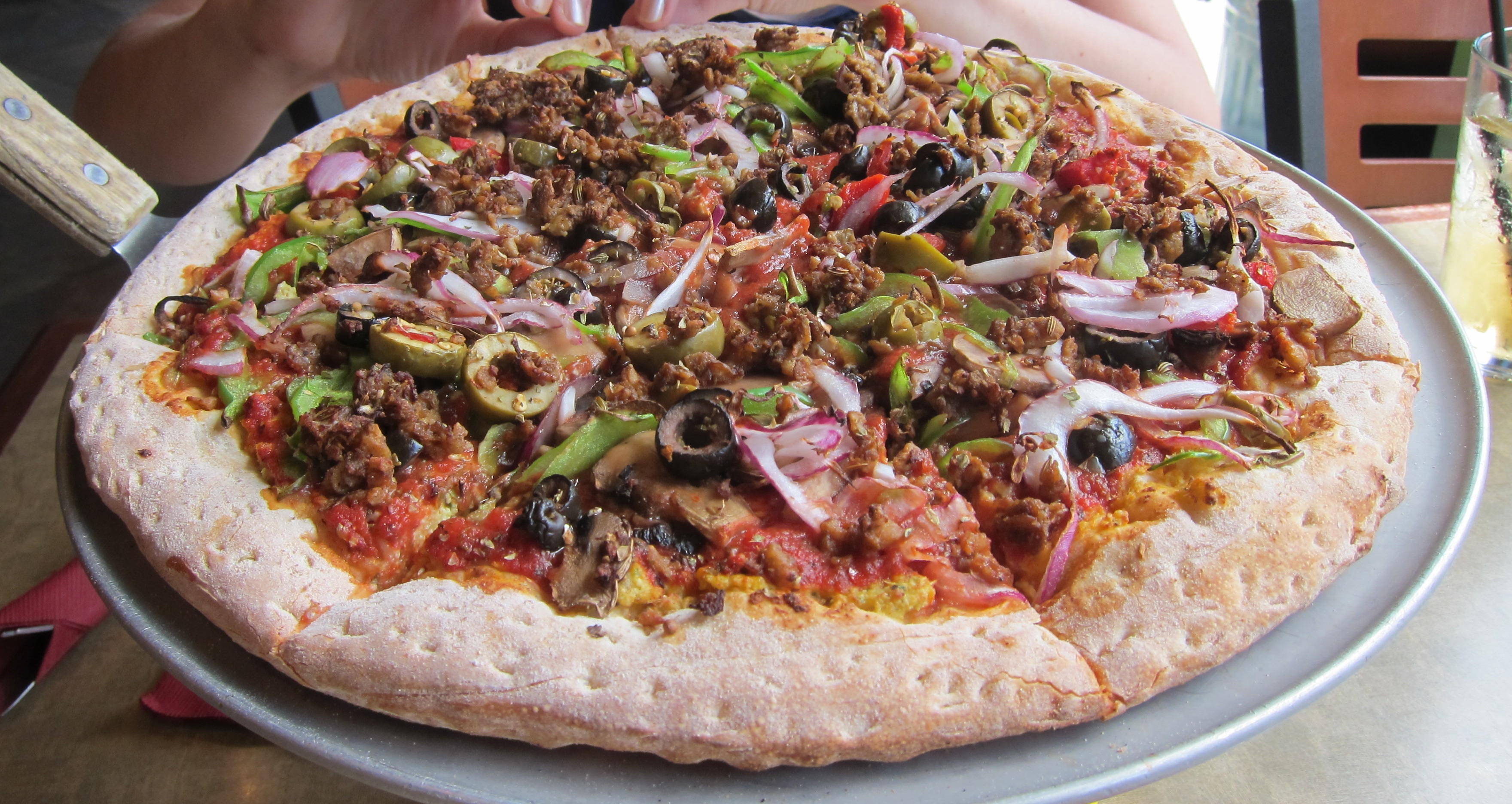 vegan pizza