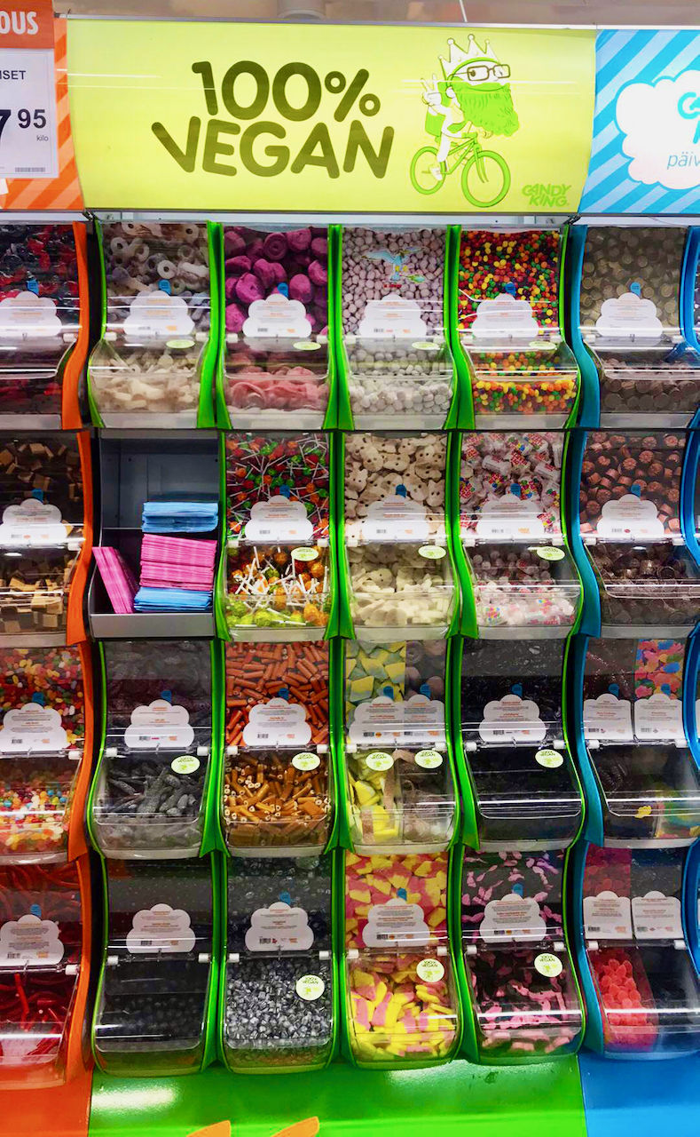 Vegan Candies in Oulu, Finland
